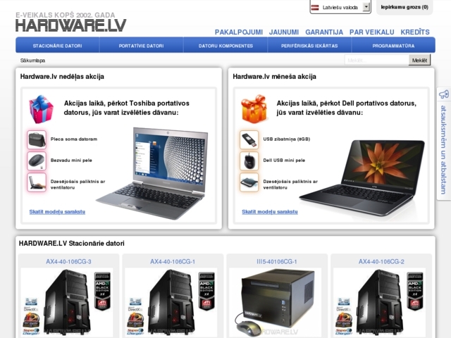 hardware.lv internetveikals, I.R.G., SIA